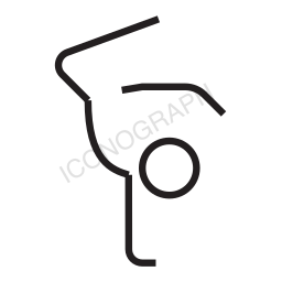 Acrobatic icon